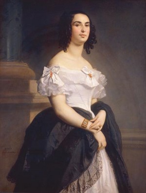 Adèle Hugo par Louis Boulanger, 1839