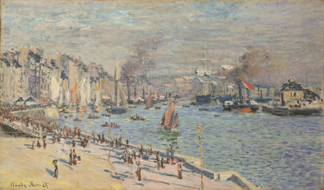  <i>Port du Havre</i>, 1874, Huile sur toile Philadelphia Museum of Art