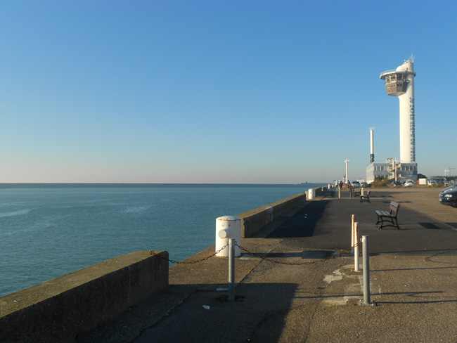 Quai Southampton, à l’emplacement de l’ancienne Tour Francois 1er, est, 2013