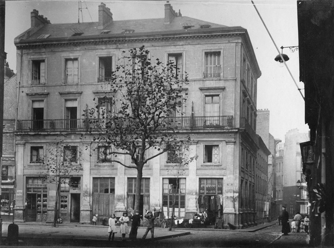 Rue Beauverger, 1928