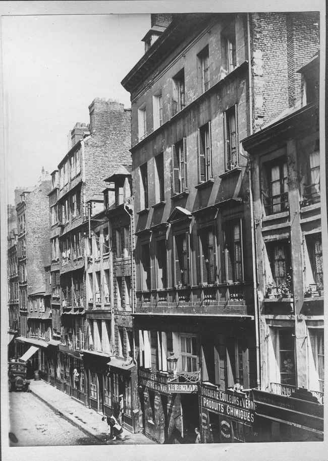 rue Dauphine, photographie, 1928
