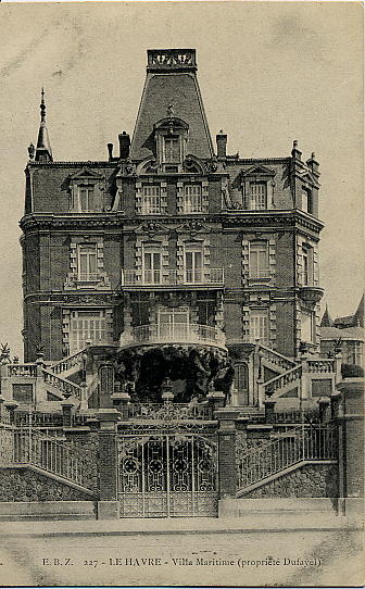 La Villa Maritime, vers 1920